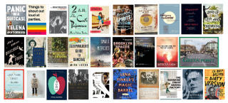 A selection of the books longlisted for the inaugural Brooklyn Eagles Literary Prize, via the Brooklyn Public Library