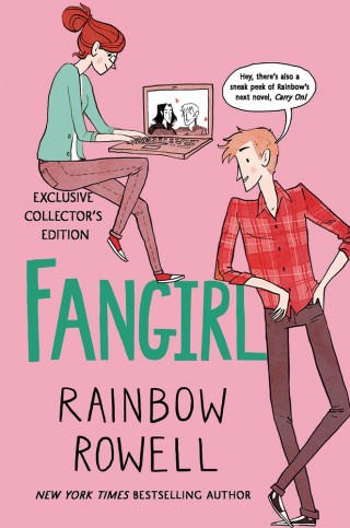 Fangirl by Rainbow Rowell was written as part of National Novel Writing Month. Image via Macmillan.