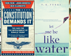 First lines: The Marginalized Majority, The Constitution Demands It, Let Me Be Like Water, and The Diary of a Bookseller