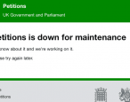 An online petition to stop Brexit crashes government website due to sheer number of supporters.